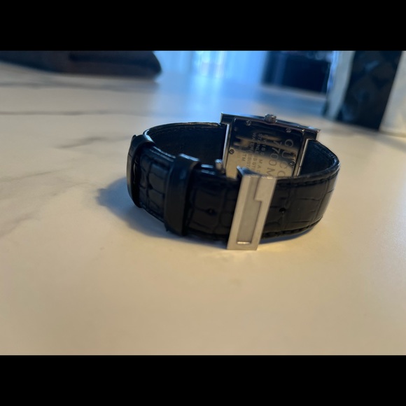 Crocodile leather watch gucci - Picture 10 of 11